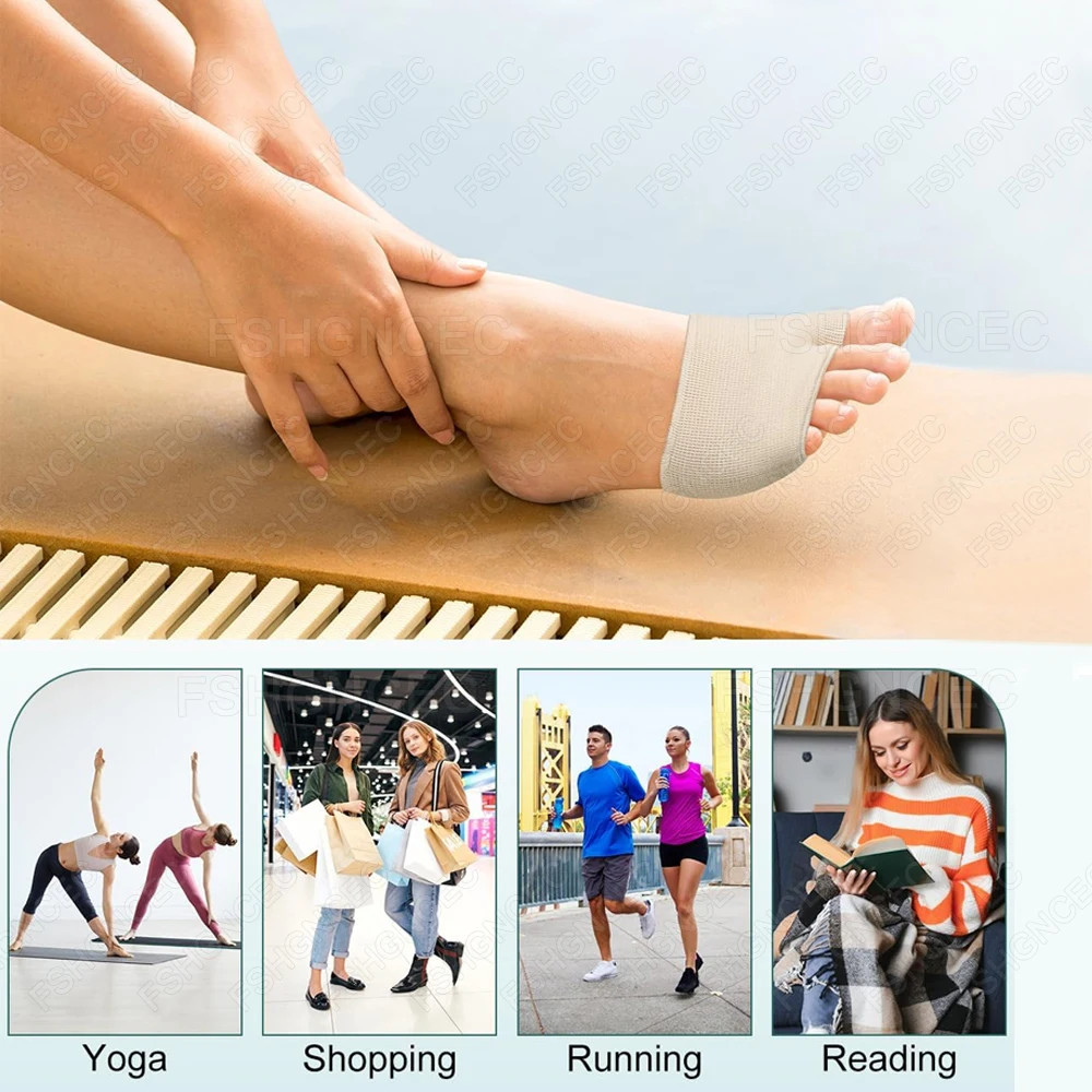 Metatarsal Pads for Woman Man Pain Relief Insoles Ball of Foot Cushions Insert f