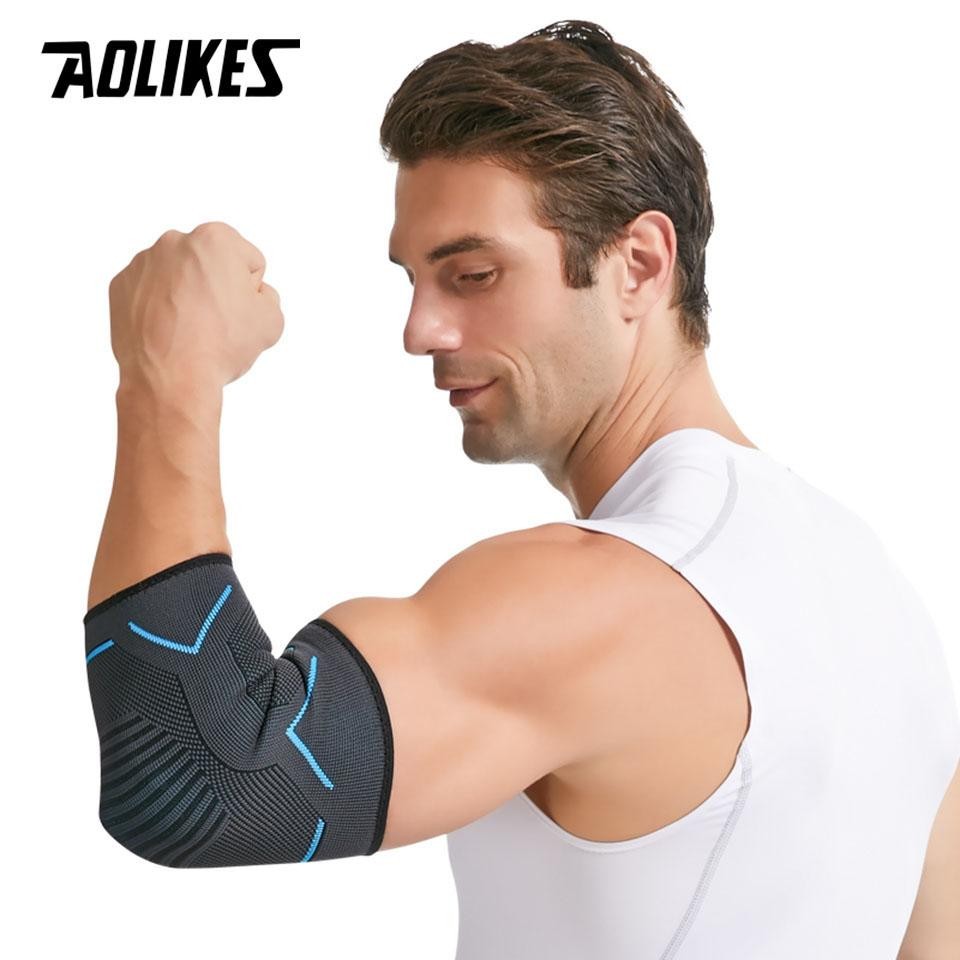 Aolikes Elbow Brace Compression Sleeve,arm Support Sleeves Forearm Pain Relief P