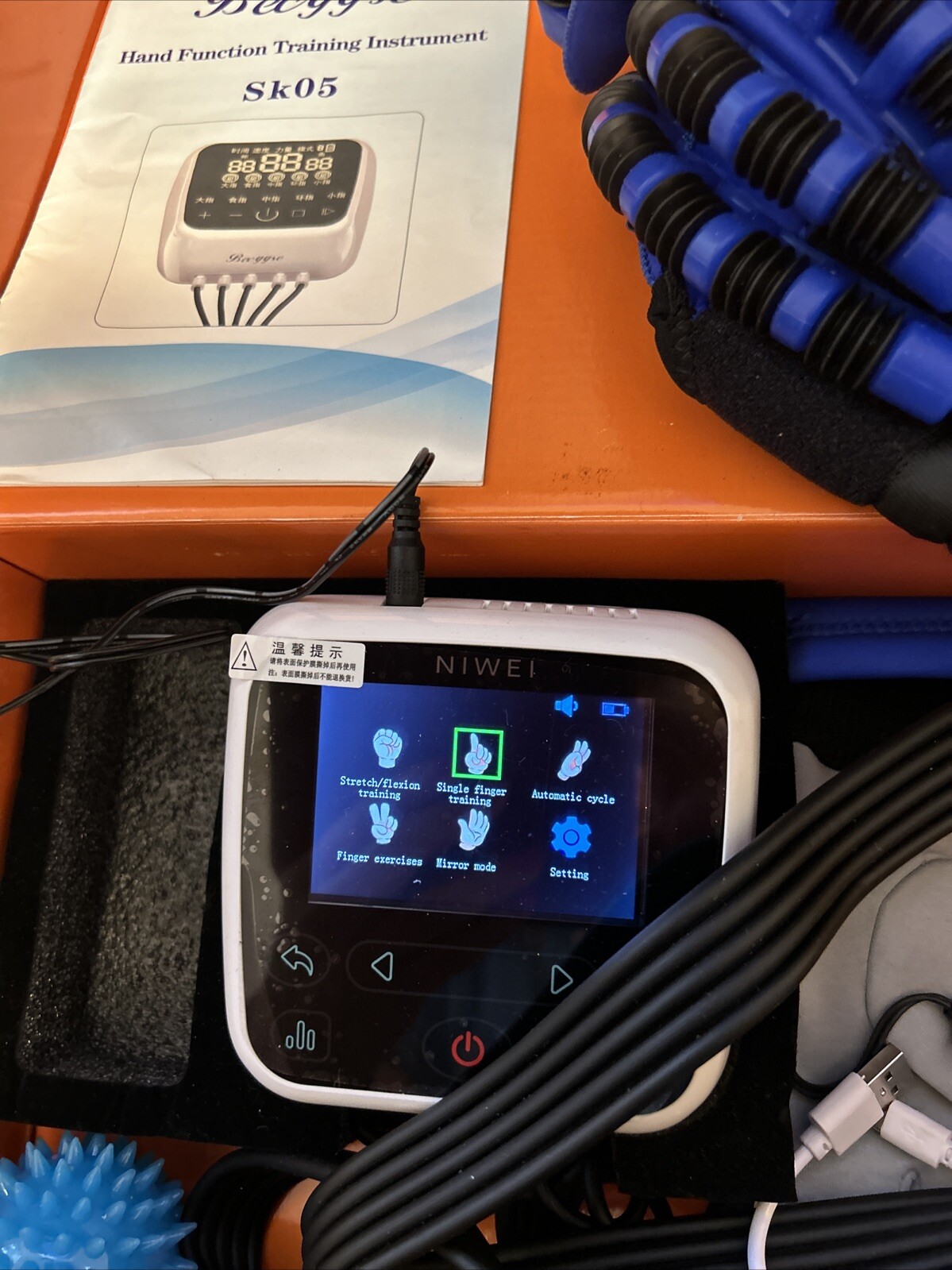 2023 New Rehabilitation Robot Gloves Upgrades Hand Stroke Recovery Equipment …