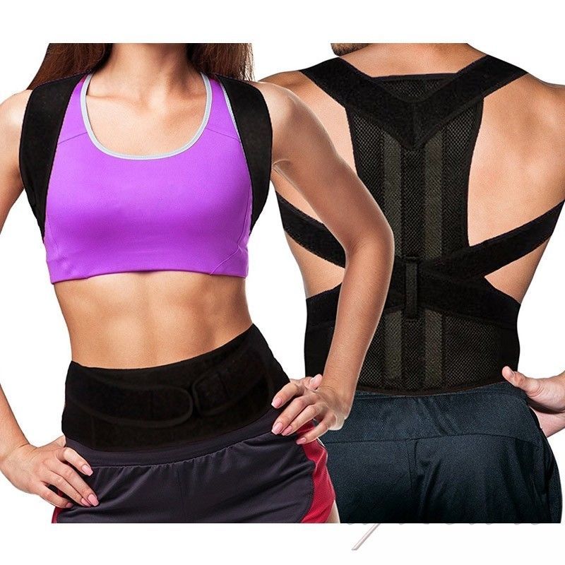 2025 Posture Corrector Back Support Brace Shoulder Scoliosis Pain Relief Office