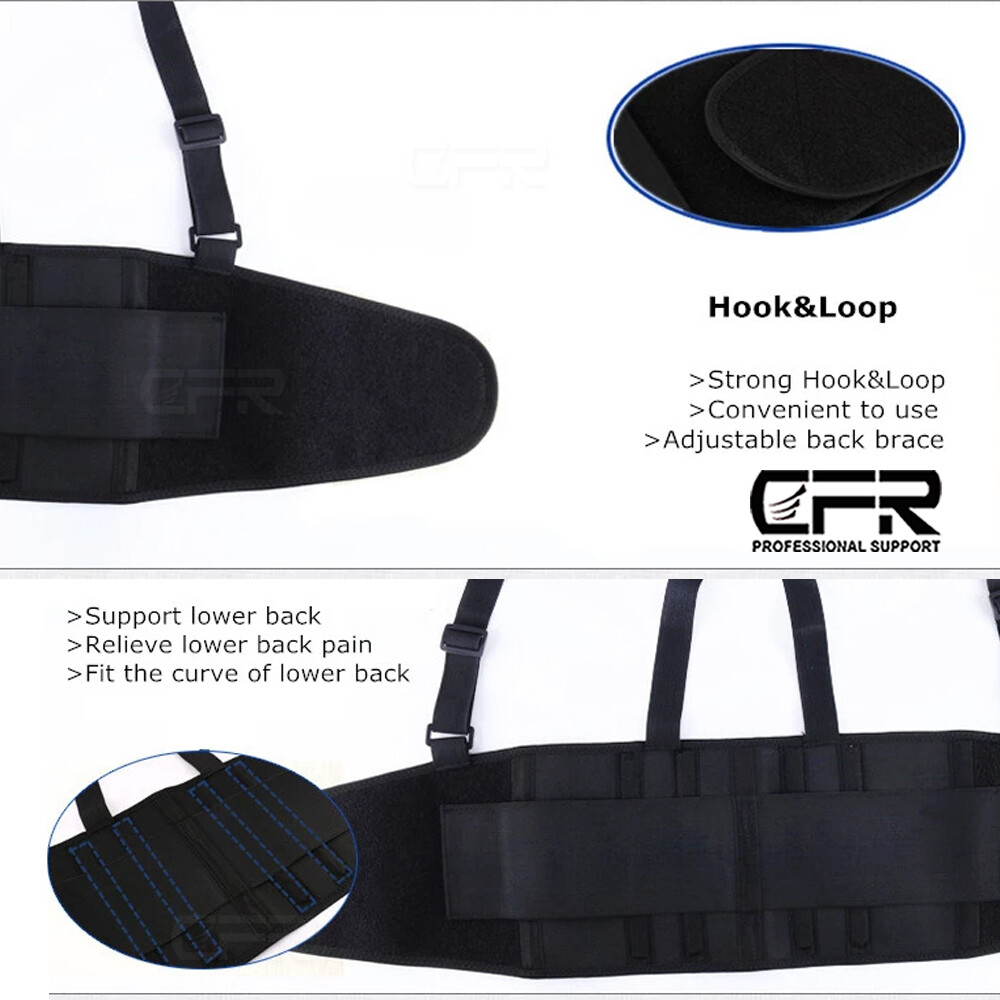 Lumbar Back Support Lower Back Brace Pain Relief Sport Work Belt for Men Women