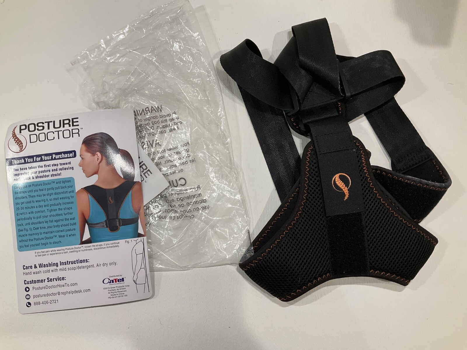 Posture Doctor Quick & Easy Adjustable Posture Corrector