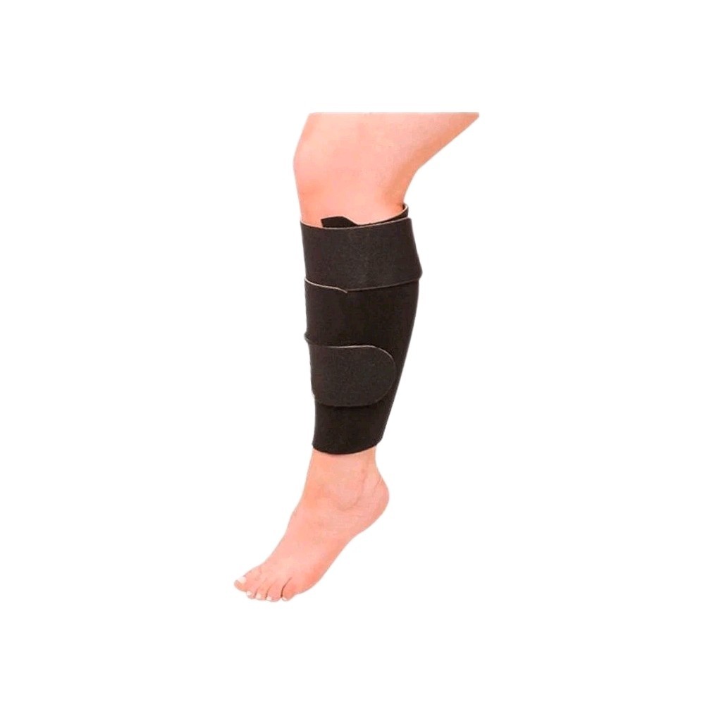 Juzo Reversible Short Stretch Compression Wrap, Long Resting Sz Small BLK- Beige