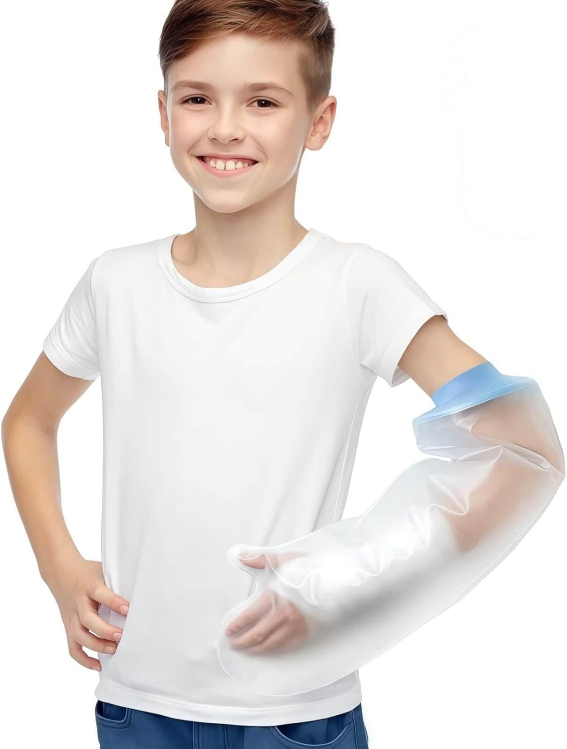 Waterproof Cast Covers for Shower Arm Kids, Reusable Arm Cast Protector for Bath