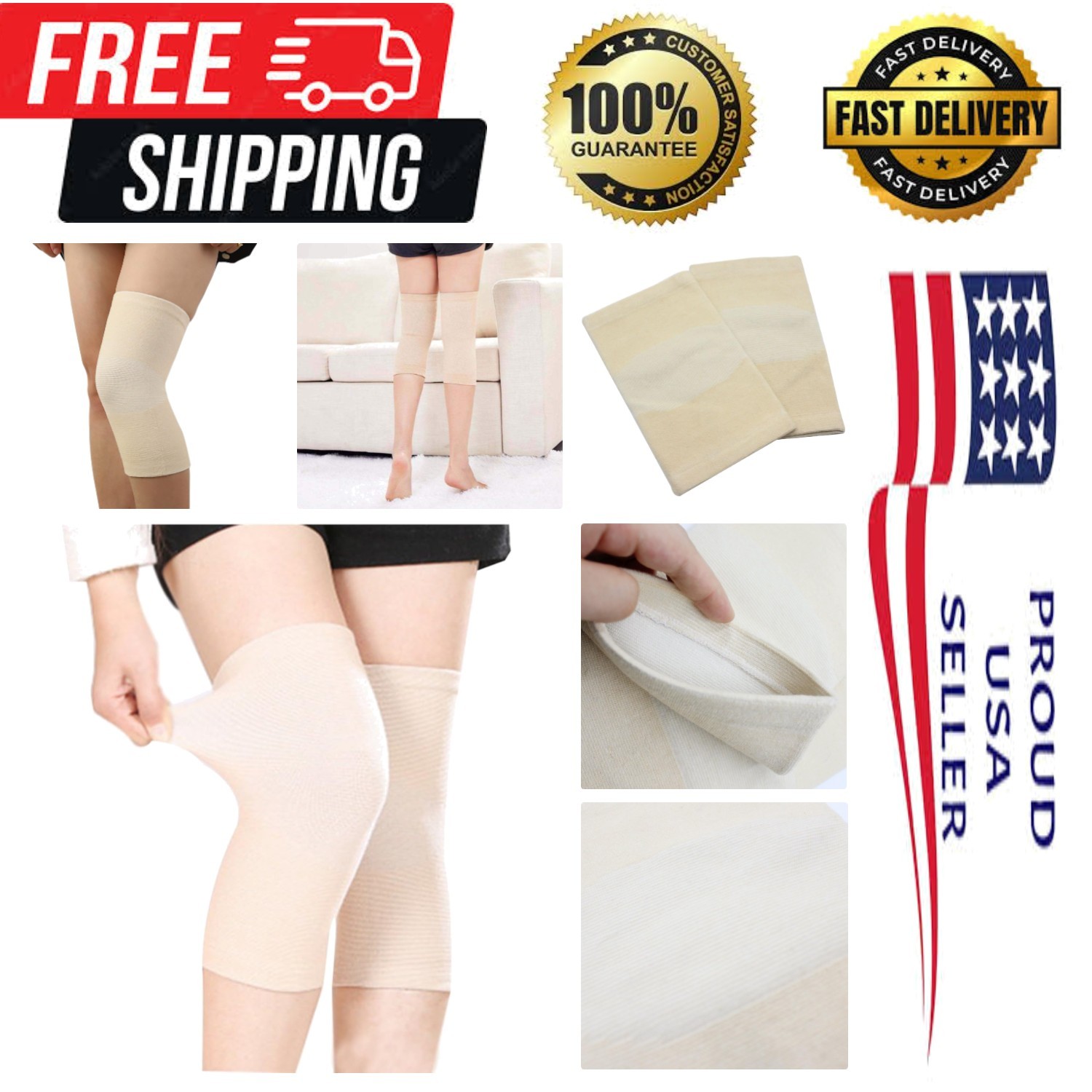 Multi-Purpose Knee Sleeves for Men & Women – Enhanced Comfort & Pain Management