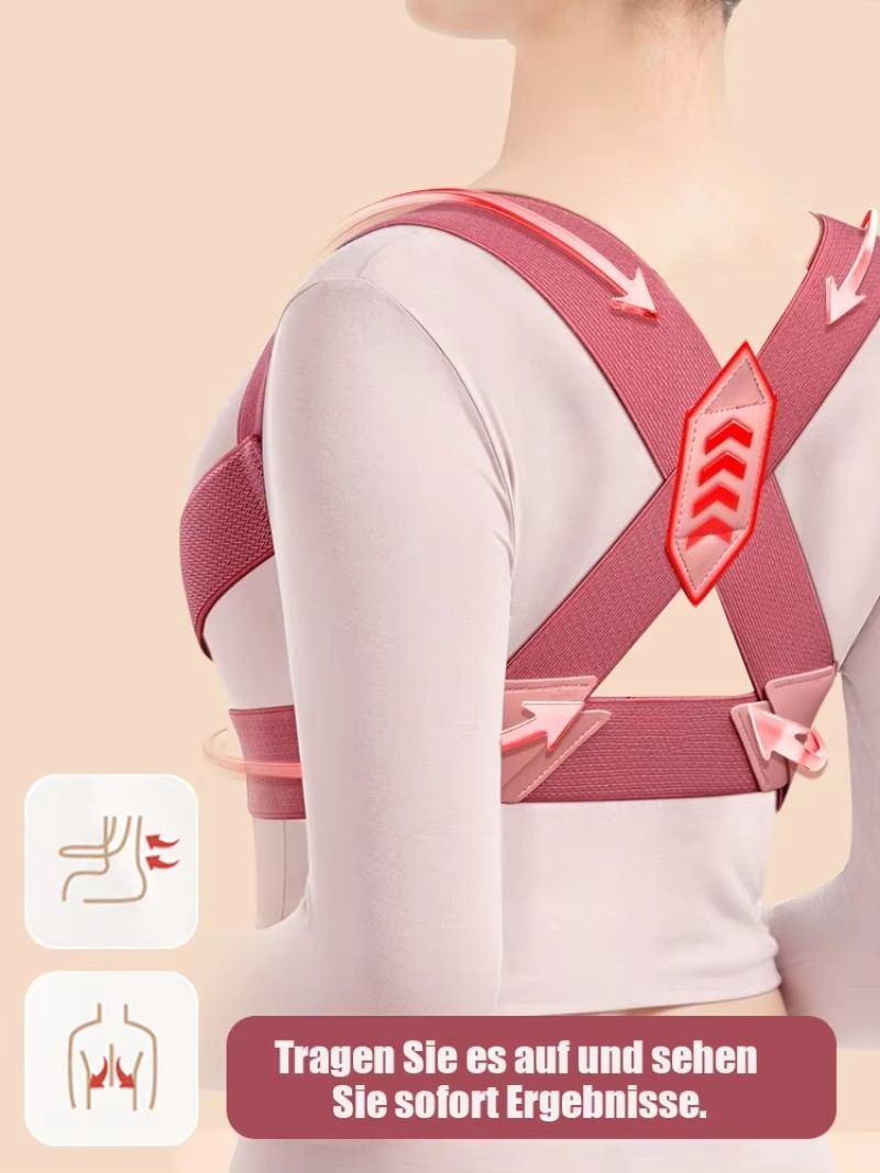 Adjustable Posture Support Strap Upper Back Shoulder Support Brace Unisex S M L