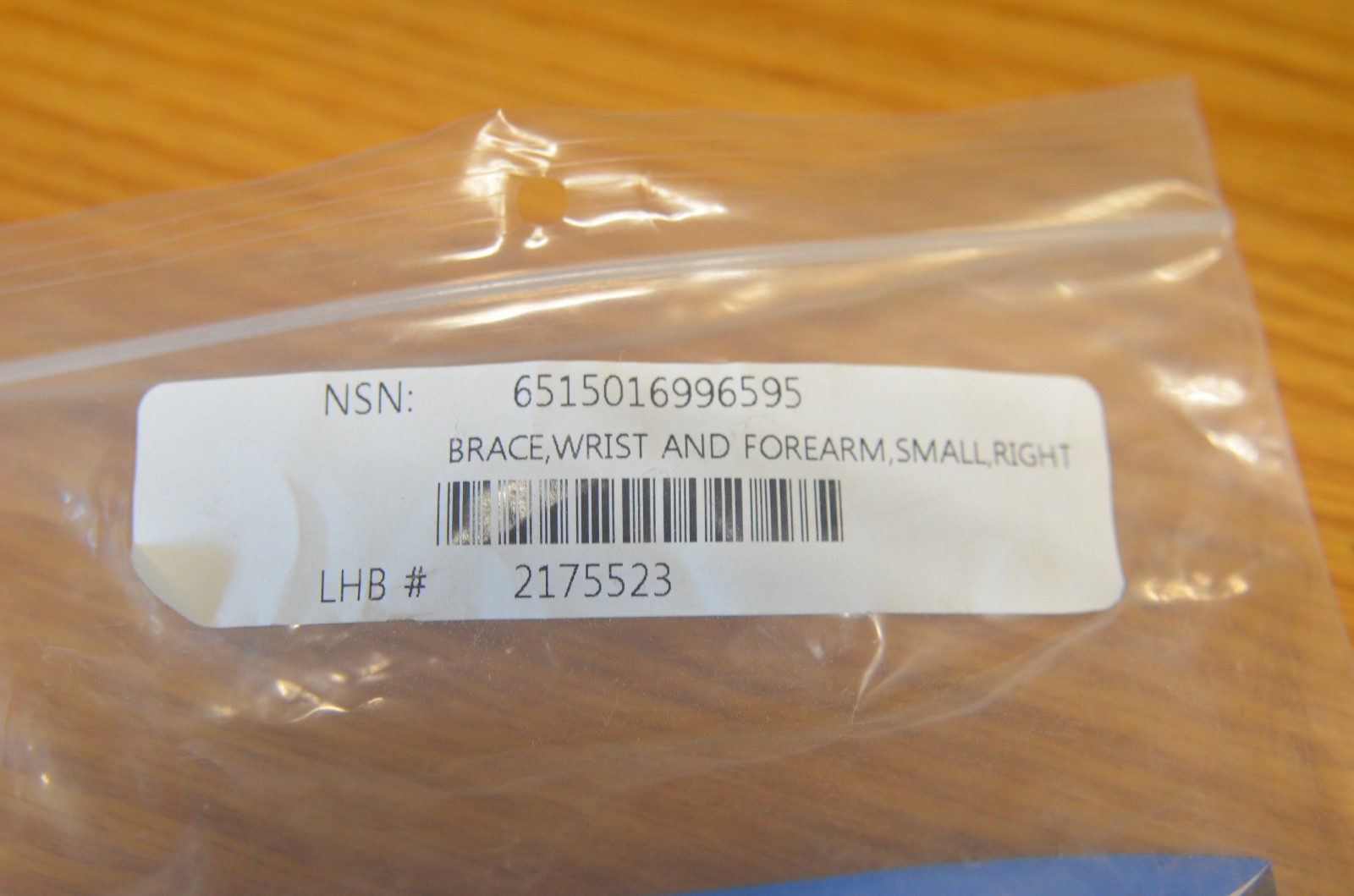 Comfort Cool D-Ring Thumb & Wrist Orthosis NC91262 L/S Long (2-B)