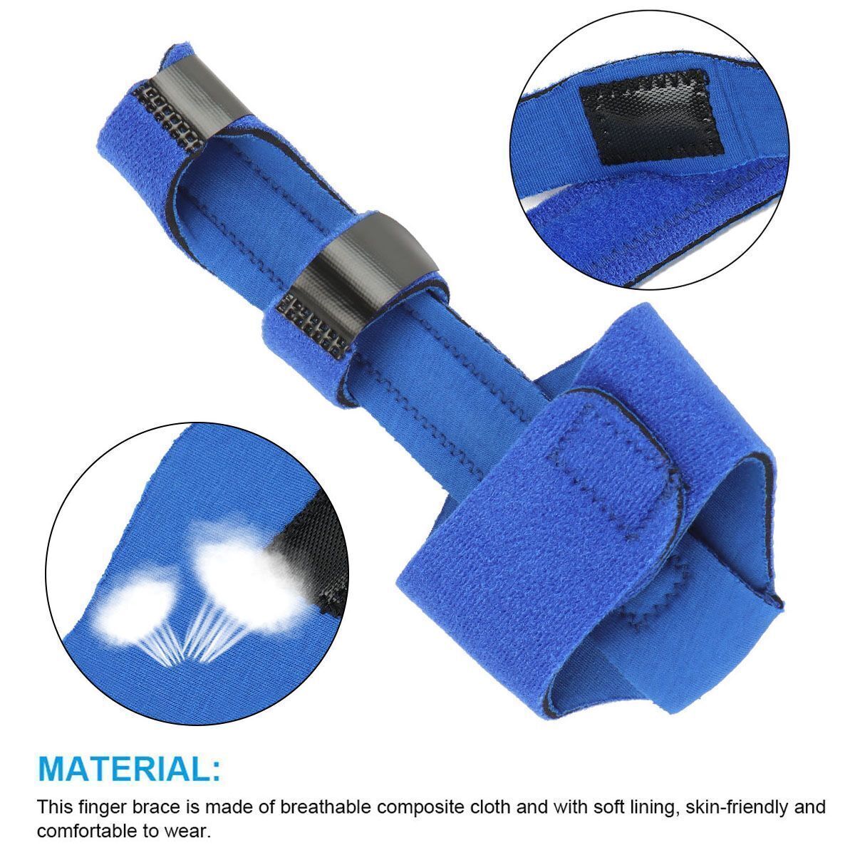 Adjustable Trigger Finger Splint Support Relief Pain Brace Fracture Recovery Fix