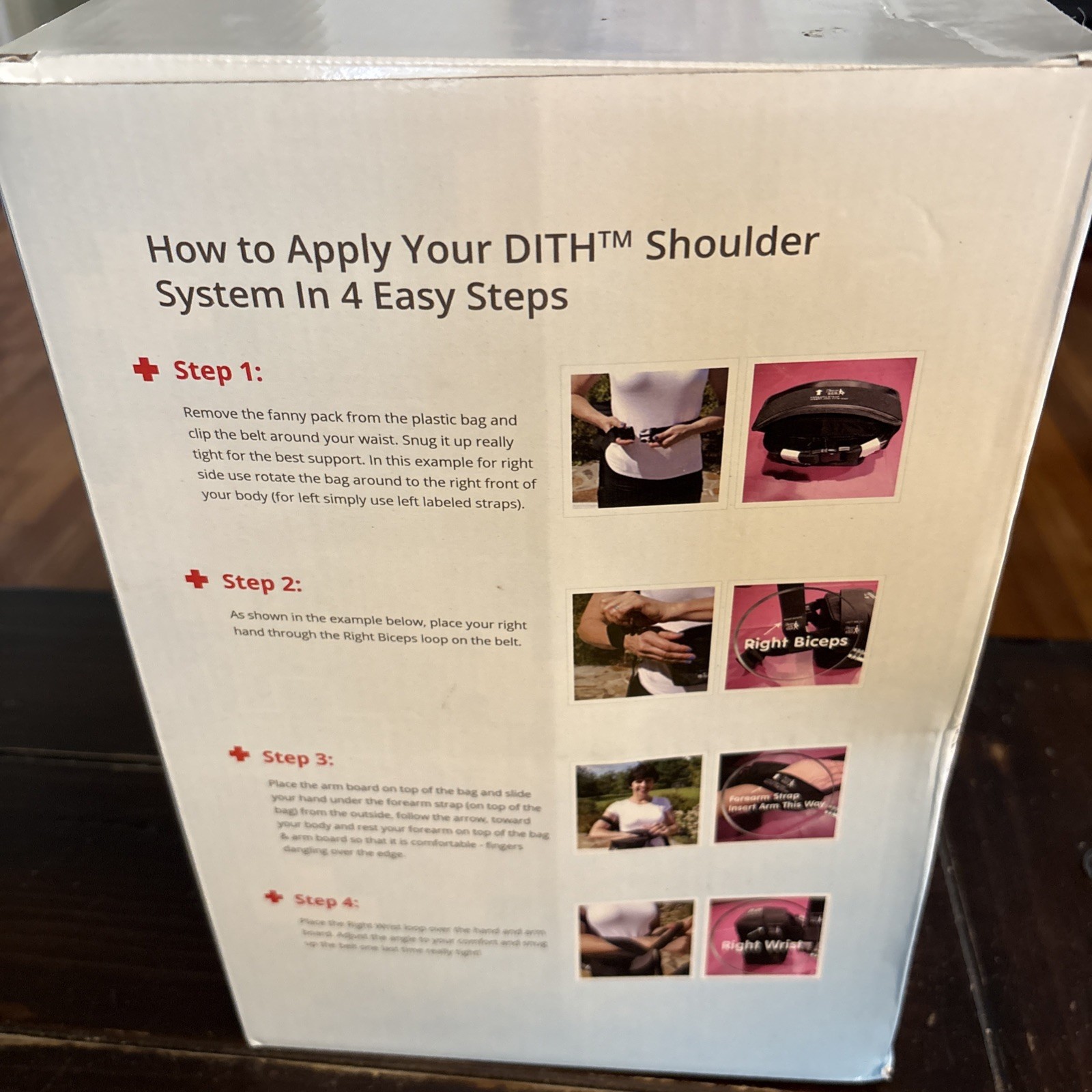 DITH Neck Free Shoulder System, arm sling, Immobilizer and Airplane Pillow NIB