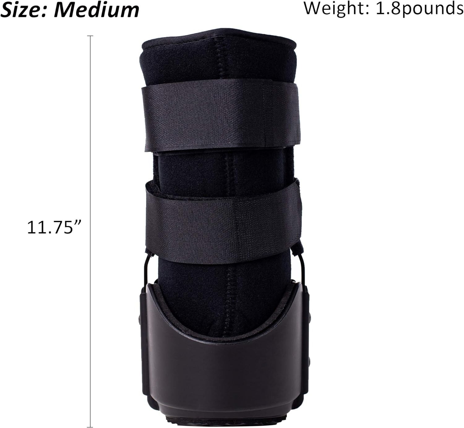Walking Boot Fracture Boot for Broken Foot, Sprained Ankle-Medium Postop Boot