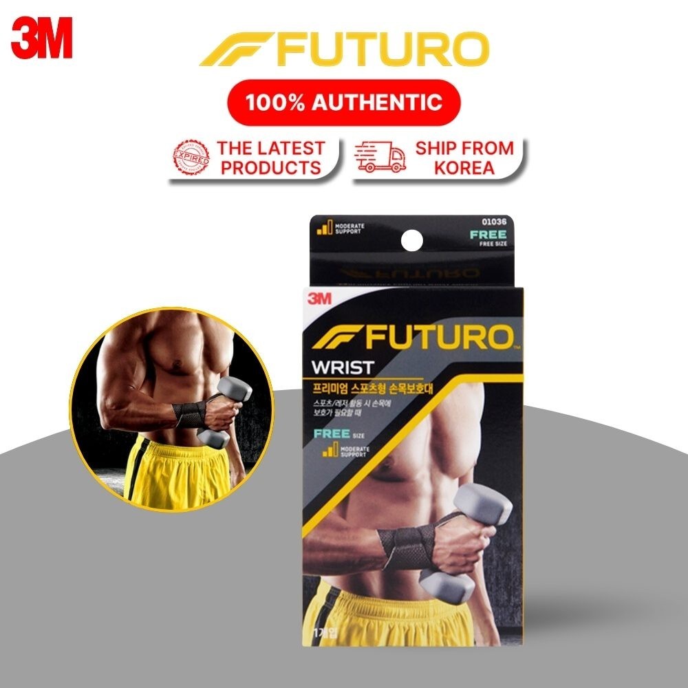 3M FUTURO Sports Wrist Support Strap Adjustable Free Size