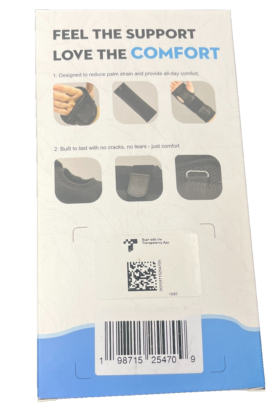 ONLYCARE FSA HSA Carpal Tunnel Wrist Brace Fit Right Hand, Adjustable Size: S