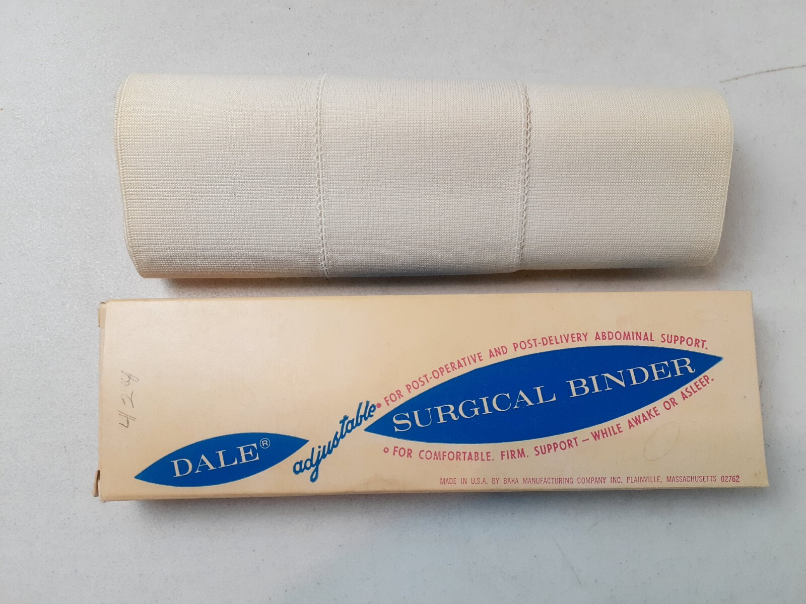 Vintage Dale Surgical Binder Post Operative/Delivery Support Size Female 32″-34″