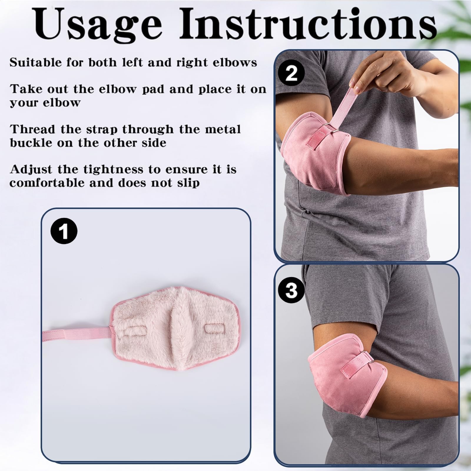 Elbow Pads for Men Women Pressure Sores & Bedsores, Universal Size