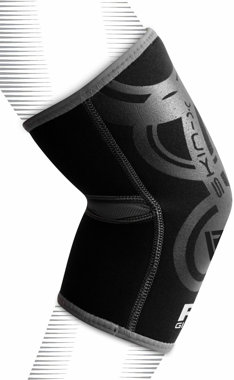 RDX Neoprene Elbow Support Brace Arm Pad Guard MMA Bandage Wrap Injury CA