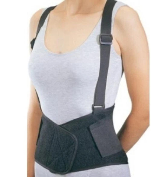 DJO Global 79-89145 Procare Industrial Back Support w/Suspenders, Size Medium