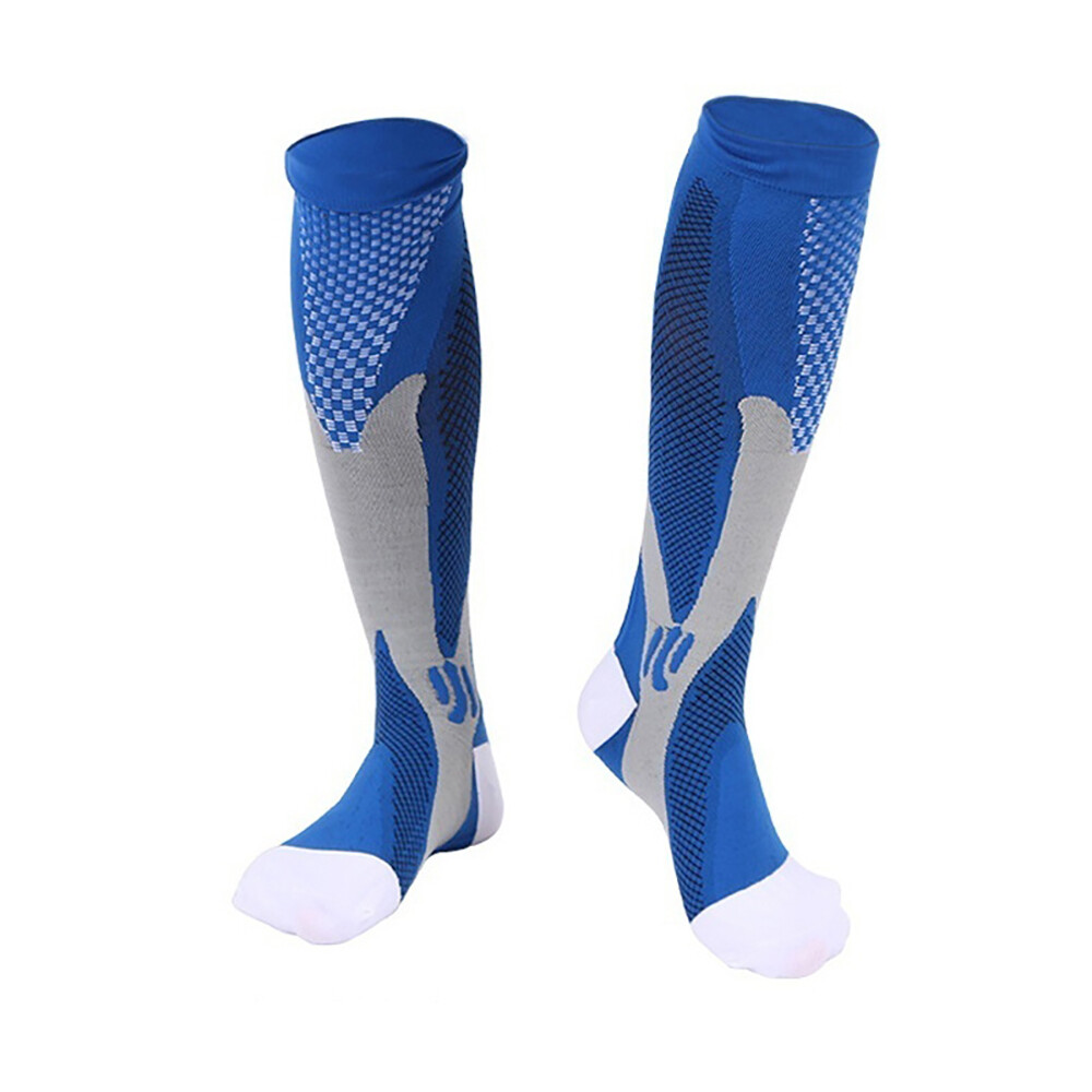 1~2 Pairs Compression Socks Stockings Womens Mens Knee High Medical 20-30 mmHG