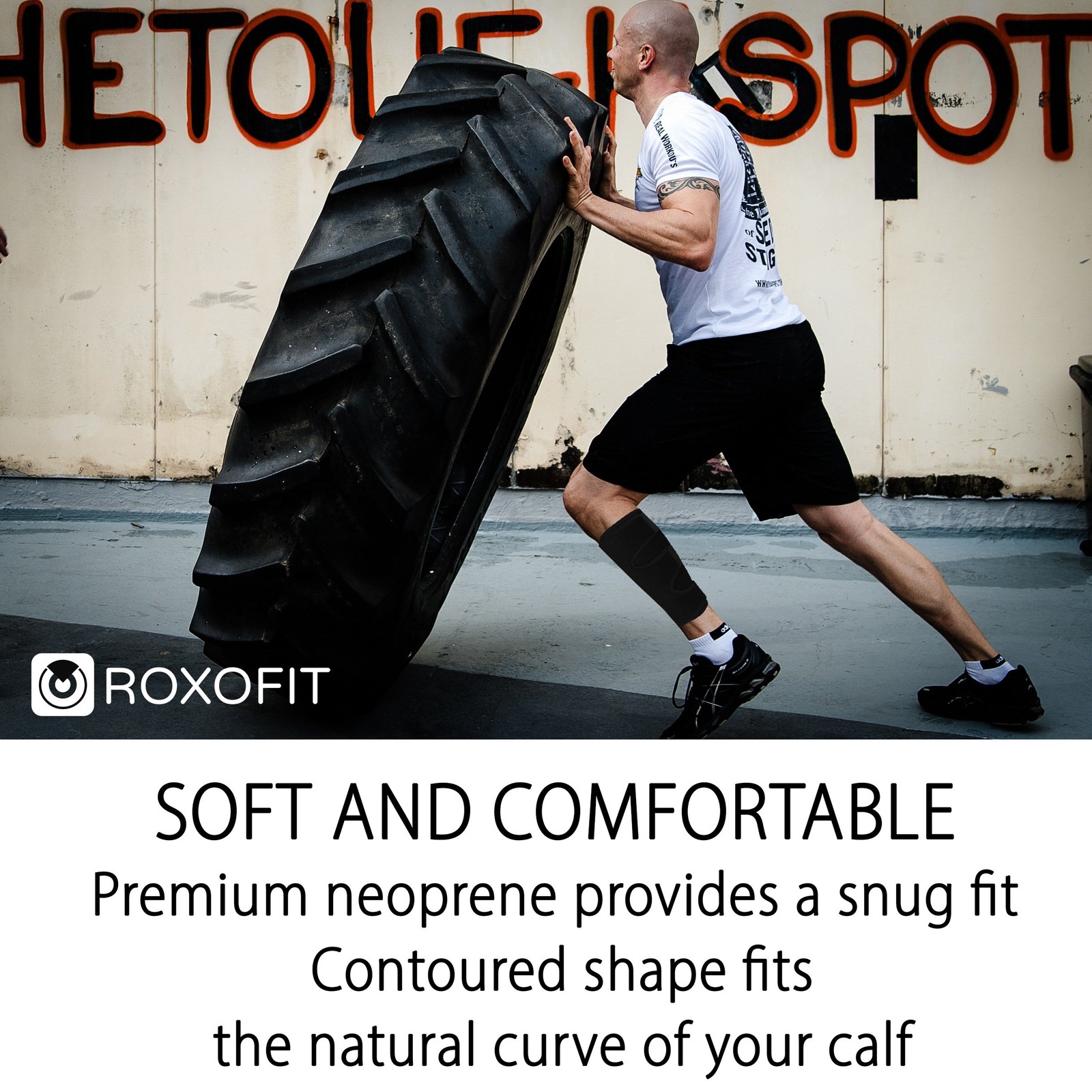Calf Brace for Torn Calf Muscle and Shin Splint – Shin Splint Brace – Compres…