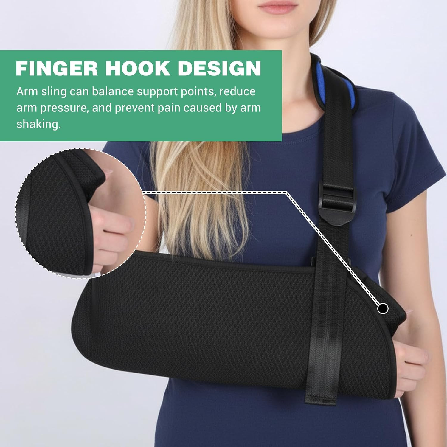 Arm Sling for Shoulder Injury, Breathable Sling, Arm Slings L | for Shoulder …