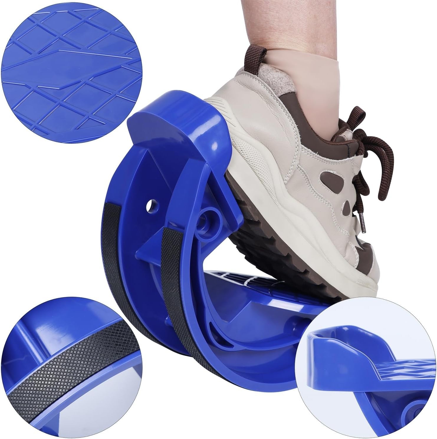 Lightweight Adjustable Calf Stretcher for Plantar Fasciitis & Improved Balance