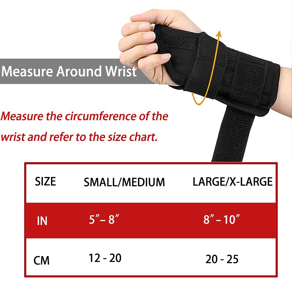 NuCamper Wrist Brace Carpal Tunnel Right Left Hand for Men Women Pain Relief,…