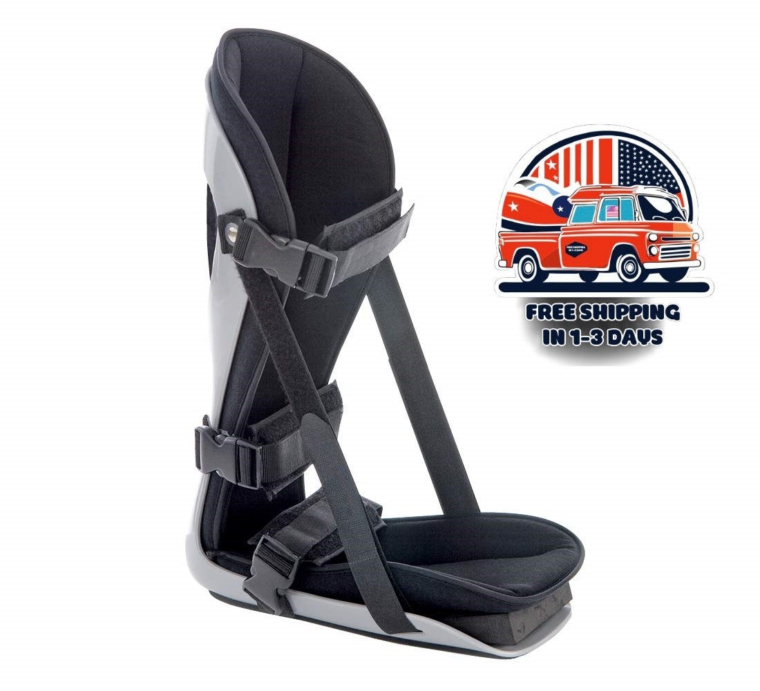 Soporte ajustable para pierna, pie derecho o izquierdo, para aliviar el dolor US