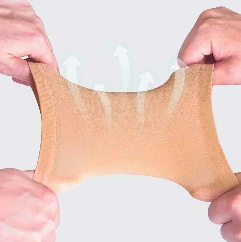 Silicone Heel Socks Anti-Crack Elastic Cloth for Feet Pain Relief Pads Heel Prot