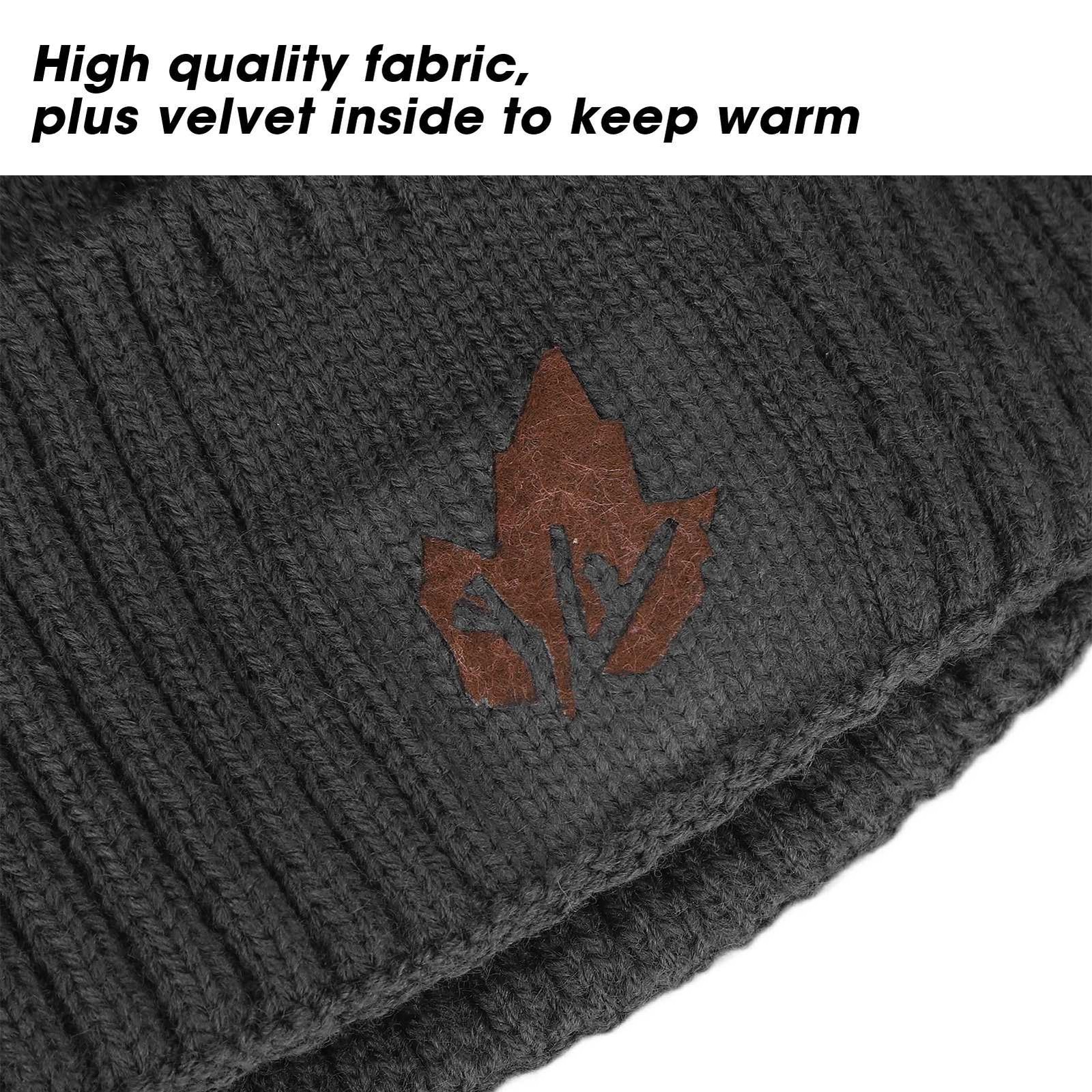 Men Women Electric Heated Hat USB Powered Intelligent Warm Cap Winter Outdoor