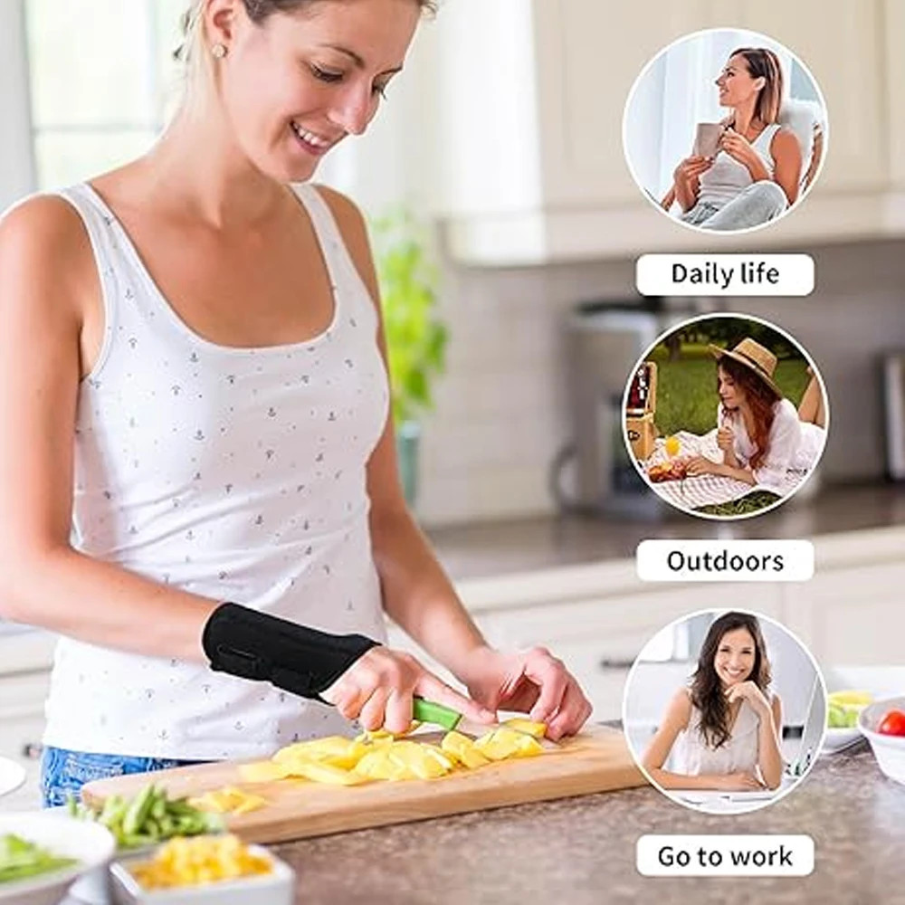 2Pcs Wrist Support Brace Compression Splint Night Sleep Joint Pain Relief Band