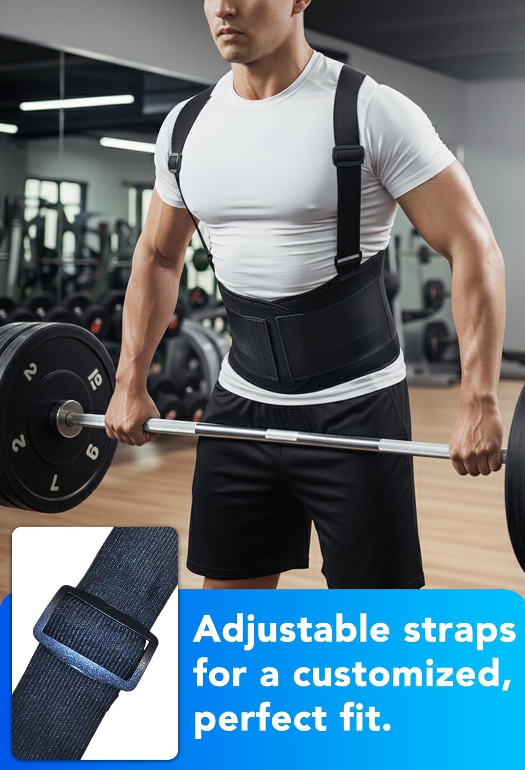 Ultra-Support Work Back Brace for Men and Women [Upgrade Superior Lumbar supp…