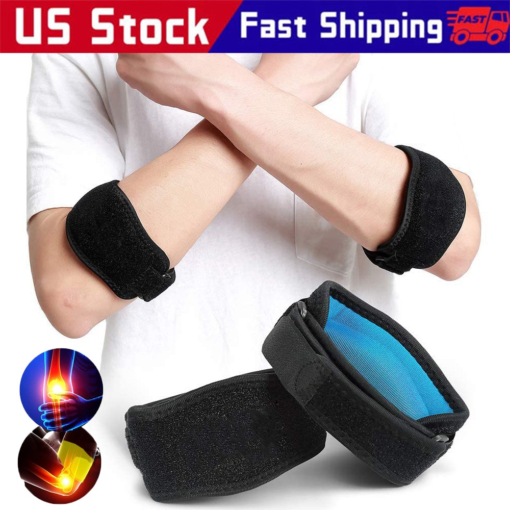Tennis Elbow Brace Support Arthritis Tendonitis Arm Joint Strap Band Wrap Sports
