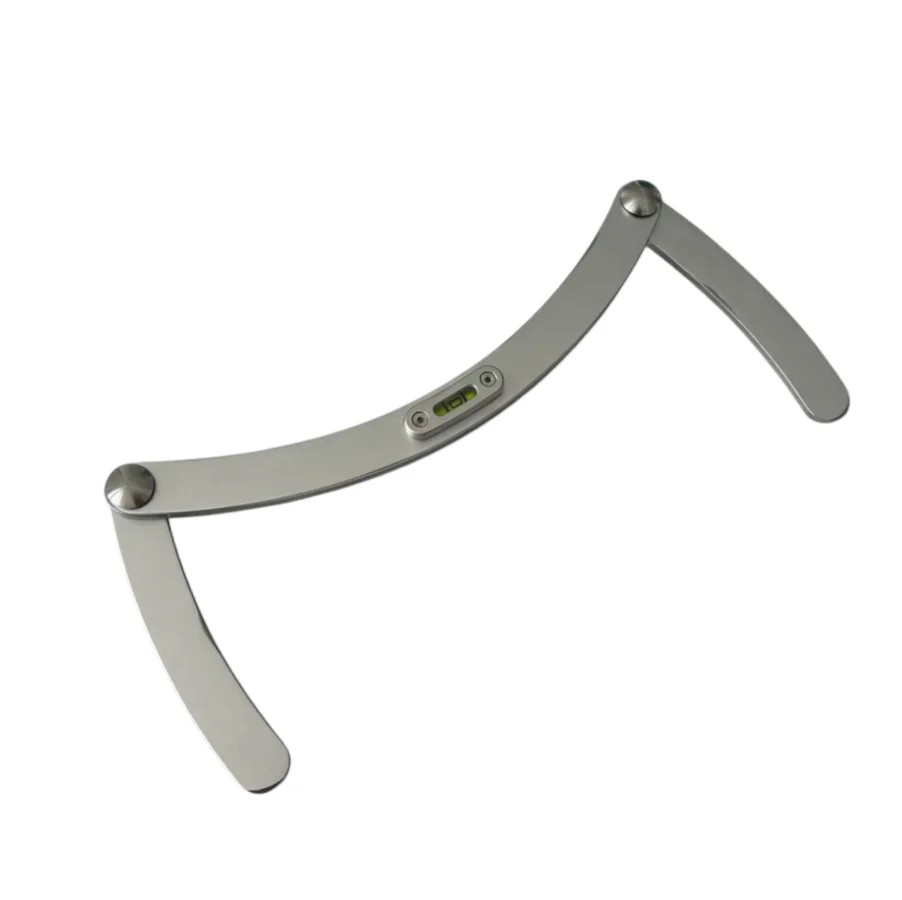 Aluminum Pelvic Level Ruler Precision Alignment Tool for Rehab Use