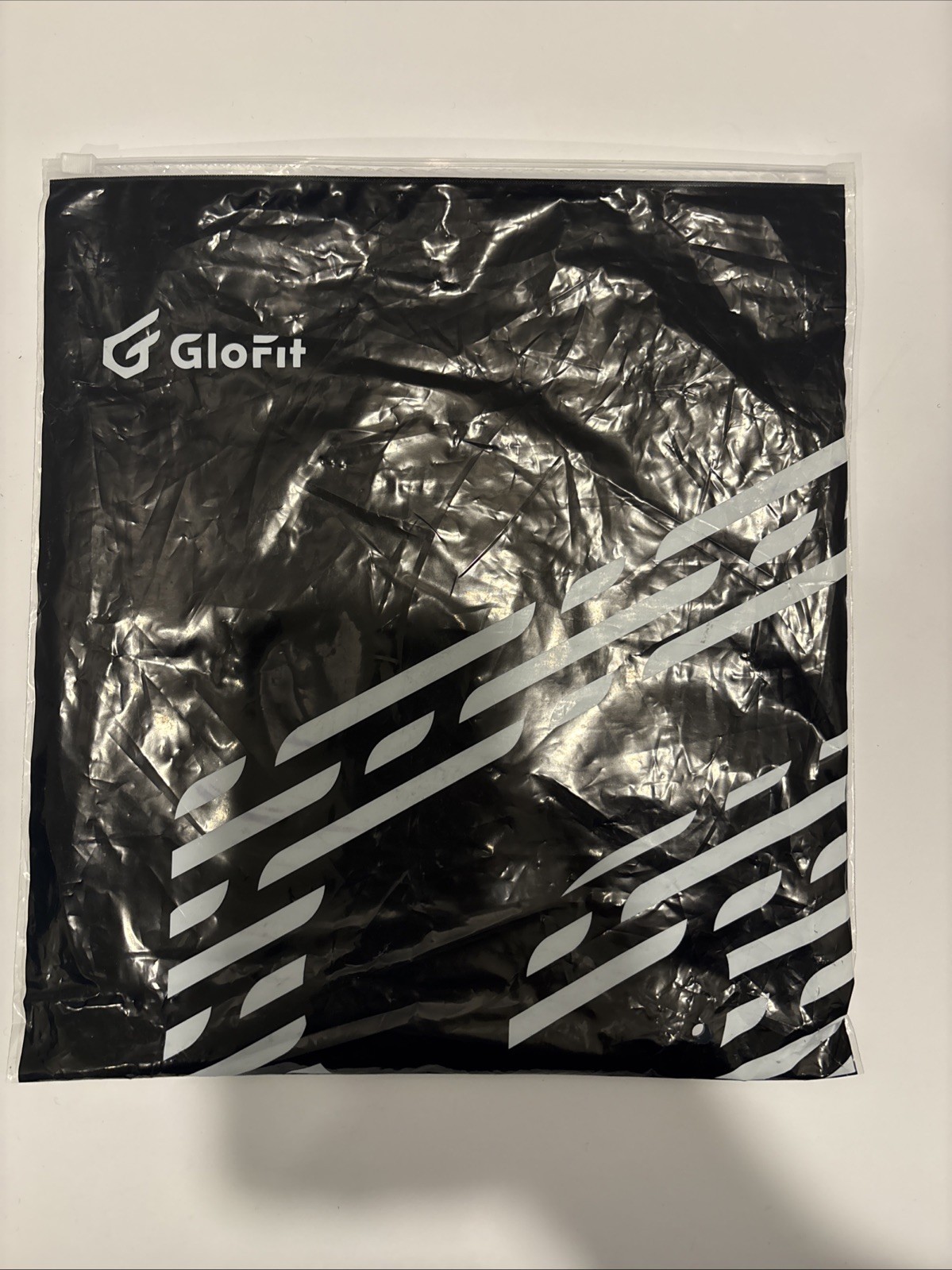 Glofit Adjustable Lumbar Support Back Brace Black Medium