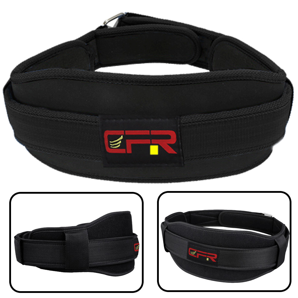 Lower Back Support Belt Exercise Lumbar Waist Brace Pain Relief Weight Lifting @