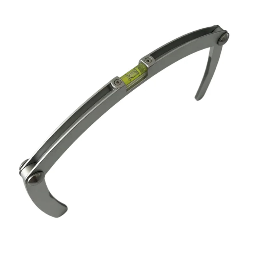 Aluminum Pelvic Level Ruler Precision Alignment Tool for Rehab Use
