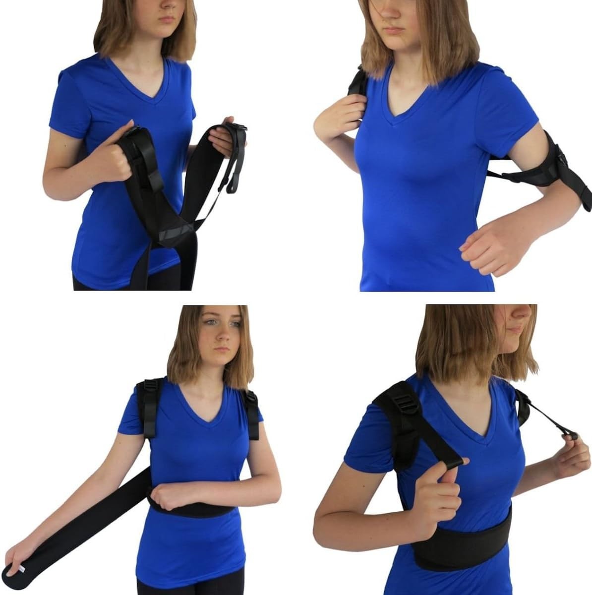 Comfortable Posture Corrector for Men Women, Shoulder Alignment, Back Support