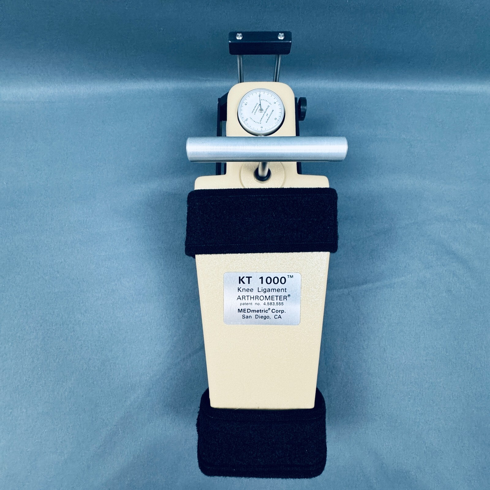 KT 1000 Knee Ligament Arthrometer ACL Joint Laxity MEDmetric Corp KT2582-3T