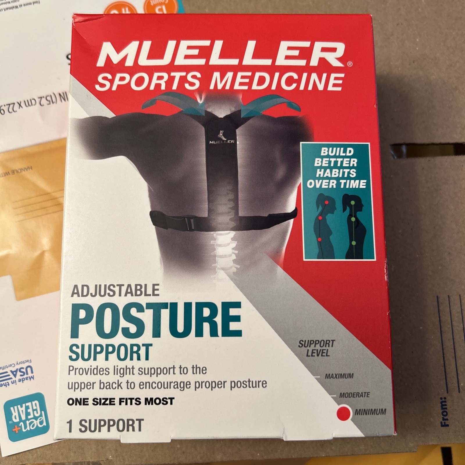Mueller Sports Medicine Adjustable Posture Support (New)