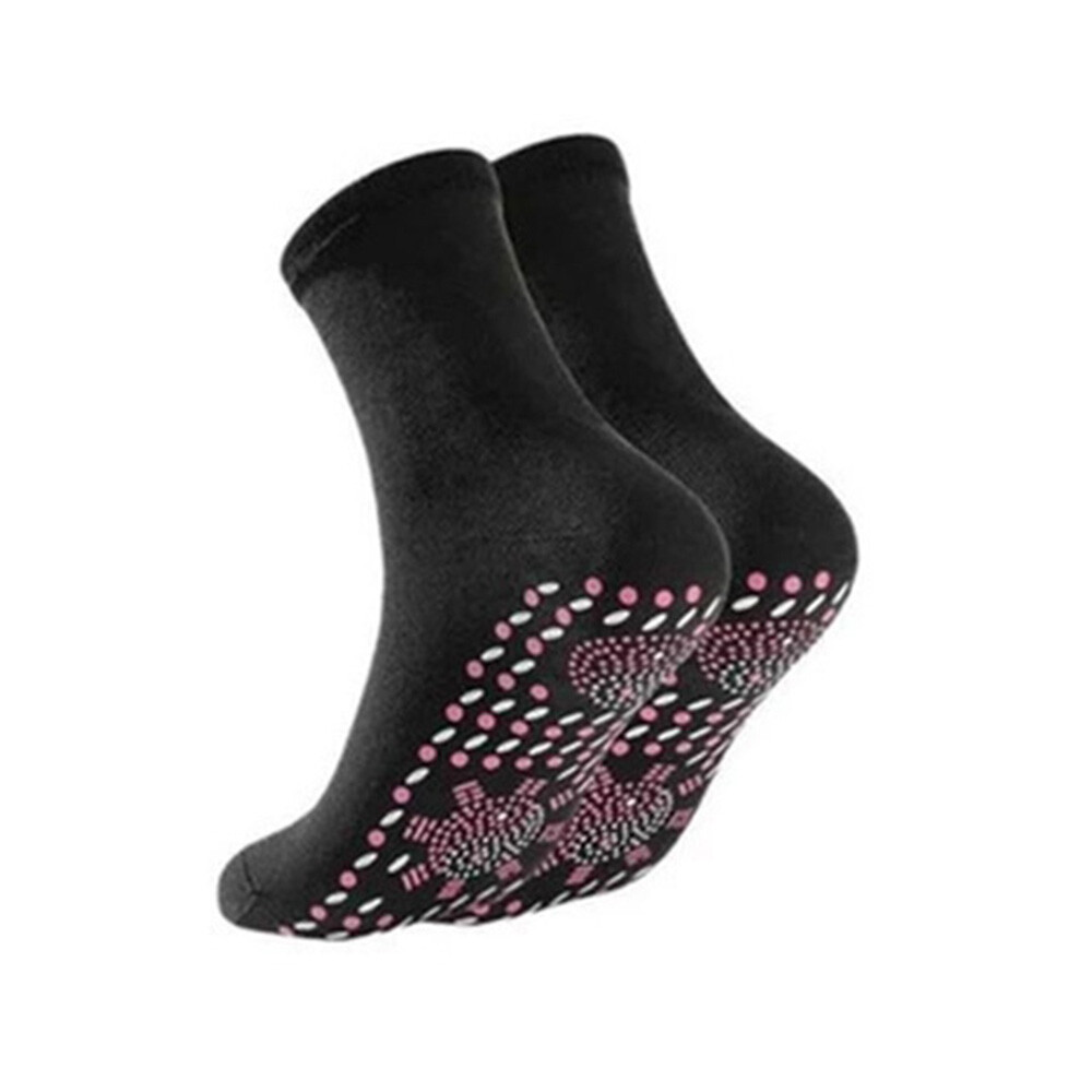 Magnetic Socks Self-Heating Health Care Sock Tourmaline Therapy Massager Sock US