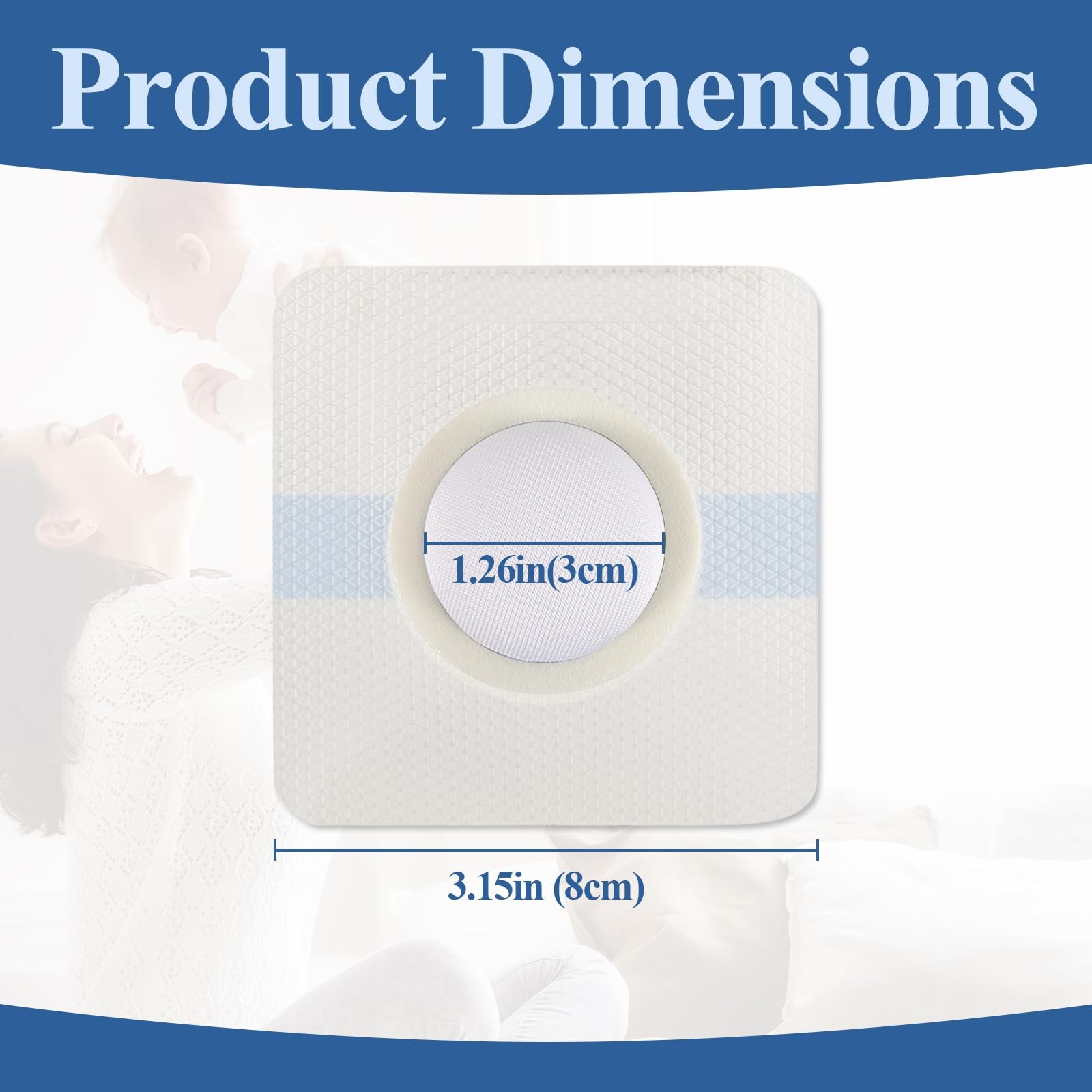 QCWN 25 Pcs Baby Belly Button Patches for Umbilical Hernia Waterproof Newborn…