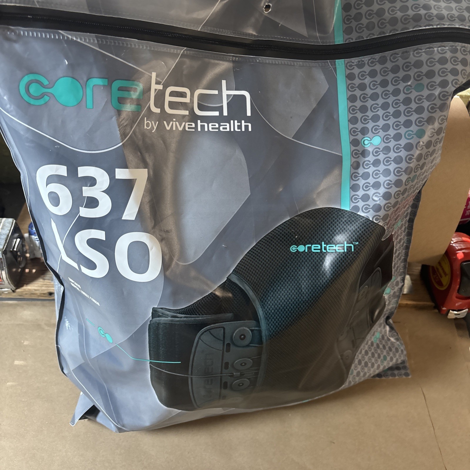 Coretech 637 LSO Back Support & Stabil Brace S-4XL 25″-68″ Waist ~ SUP2026BLK
