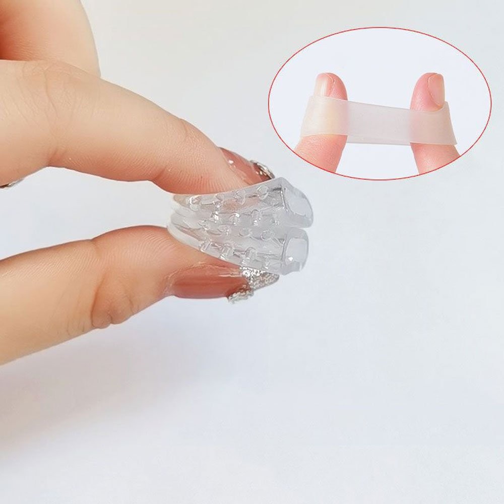 Silicone Toe Caps Anti-Friction Breathable Toe Protector Prevents Blisters JQ