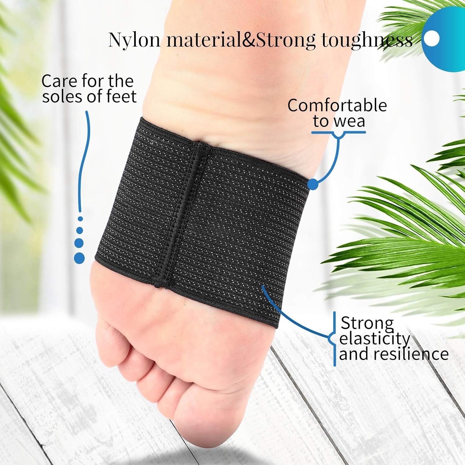 Lightweight Compression Foot Wraps – Effective Relief for Heel Pain & Flat Feet