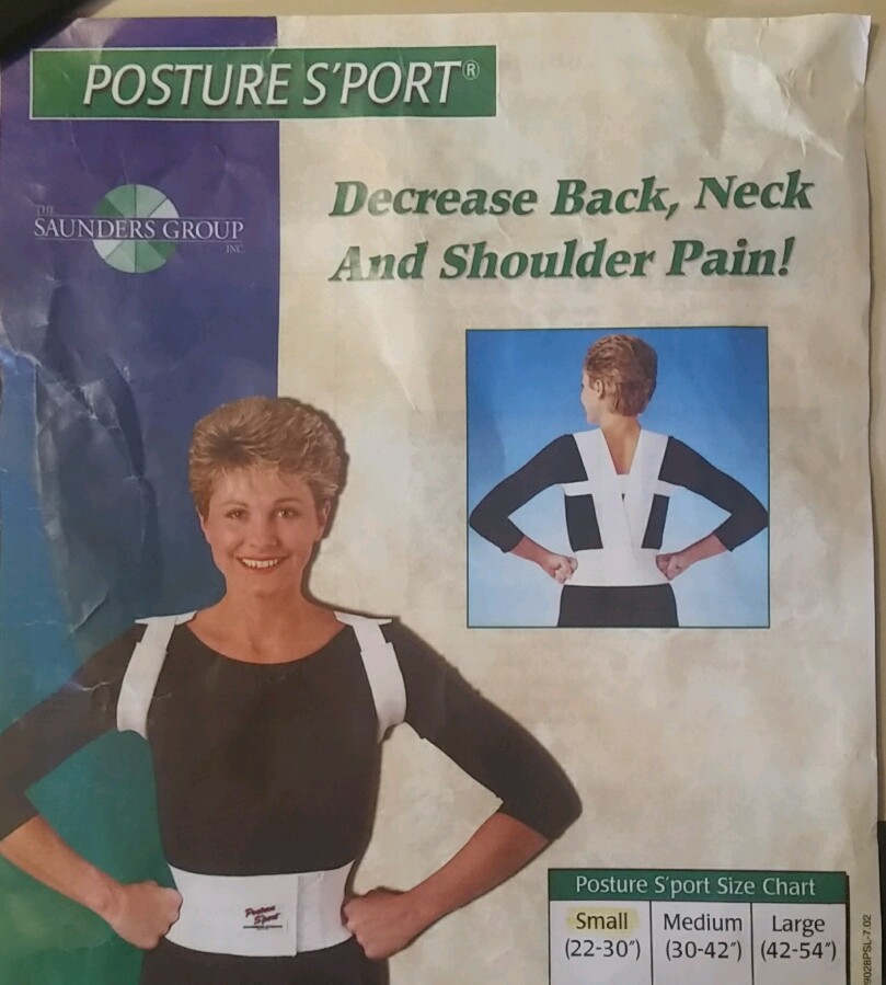 Chattanooga Saunders Back Posture Sport Support