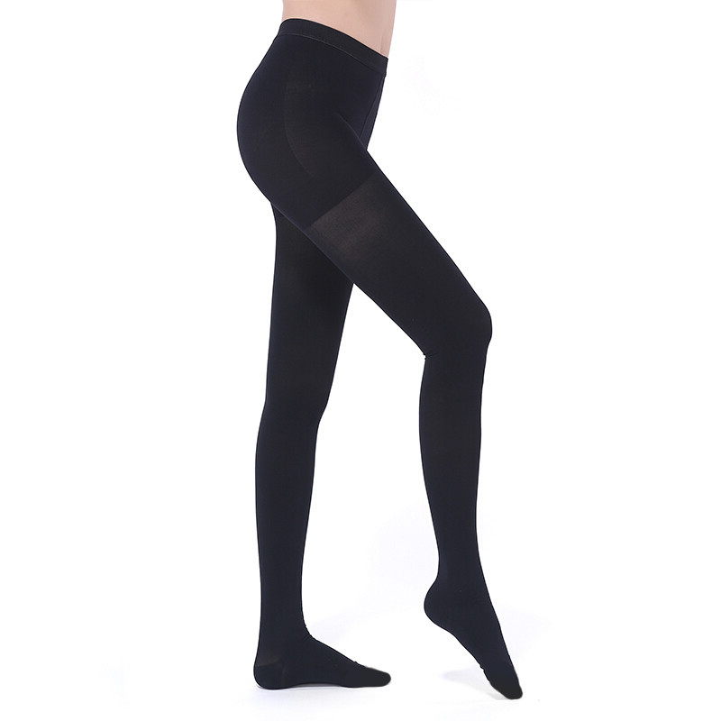 Compression Tights Opaque Closed Toe 20-30 mmHg Support Relieve Varicose Edema