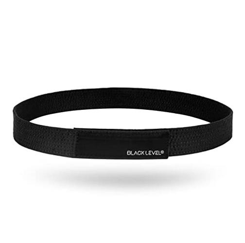 Buckle-Free Belt | Men and Women | Metal-Free Belt 4XL (46” – 47” waist) Black