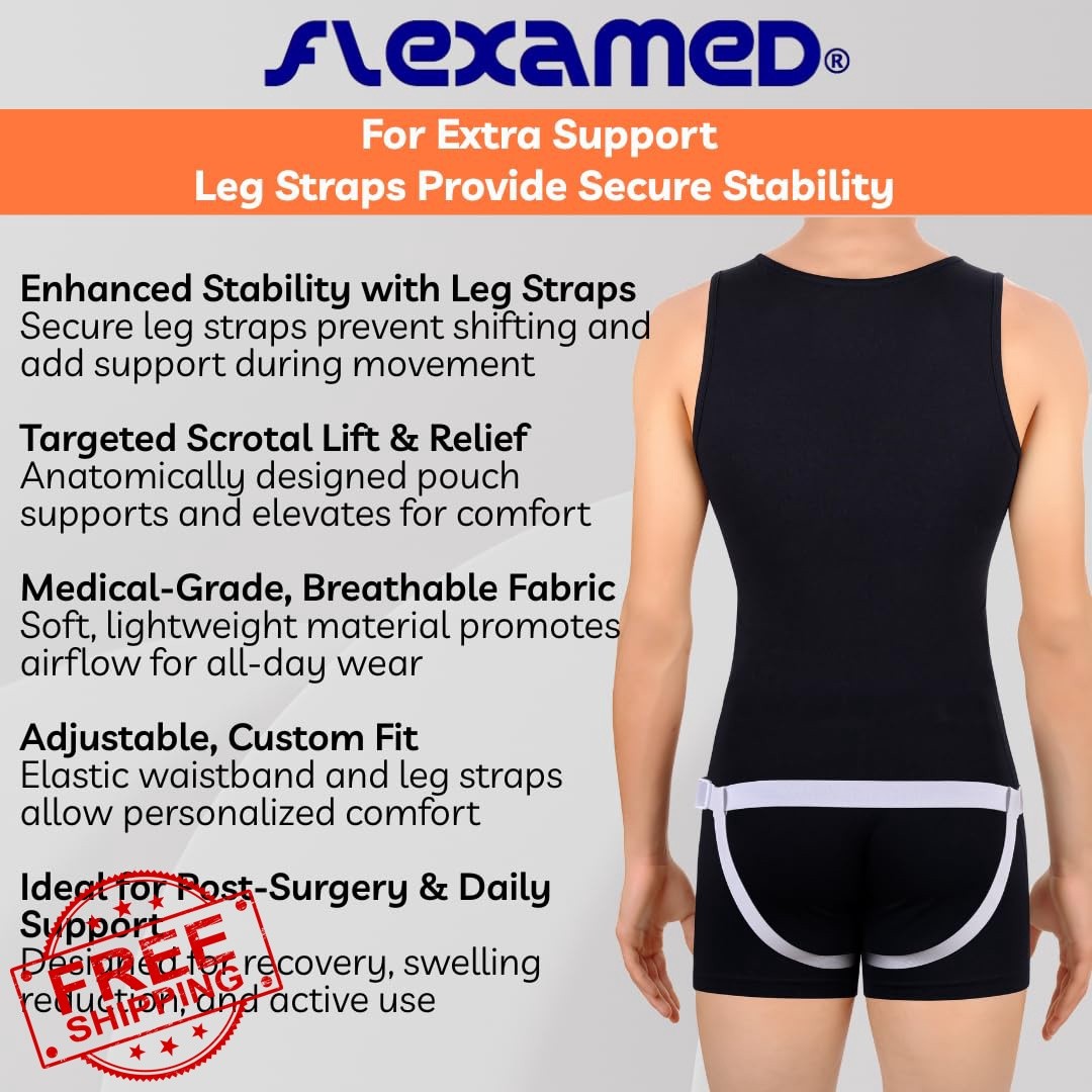 FlexaMed Medium Suspensory Scrotal Support