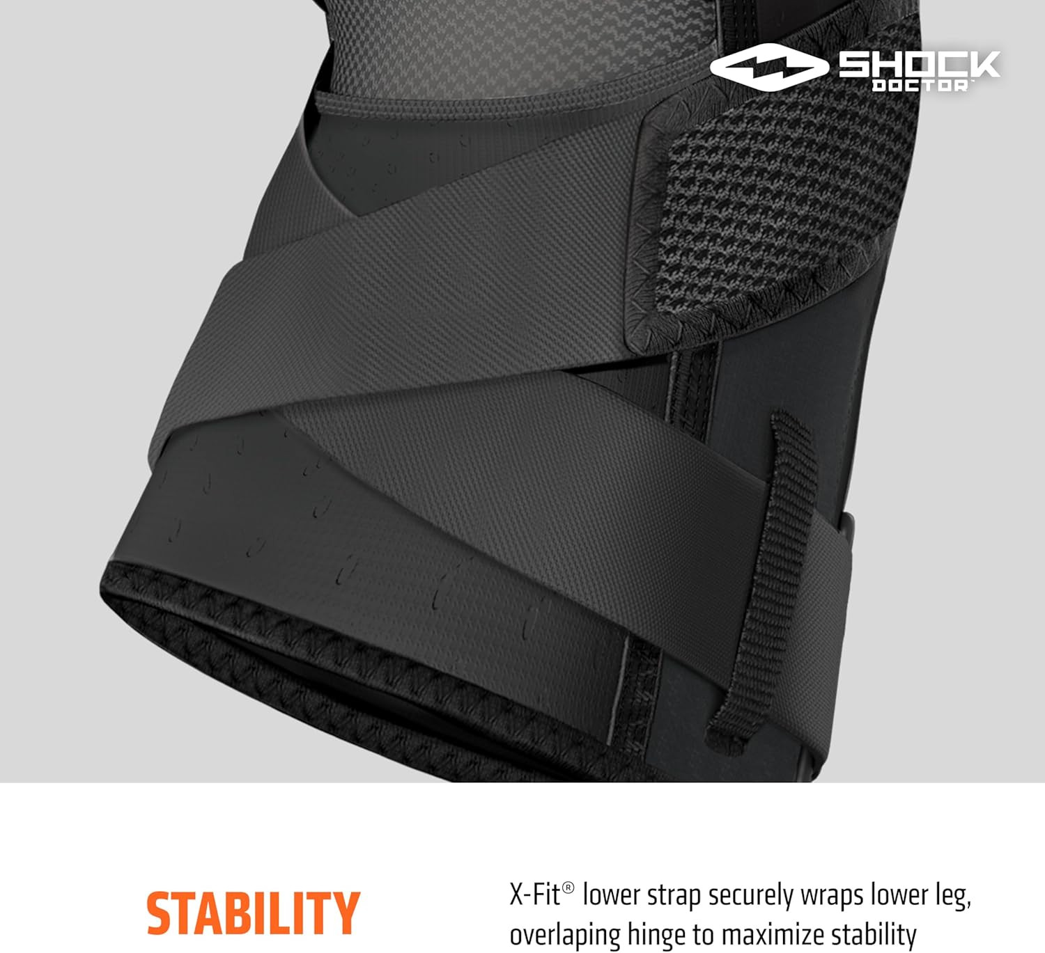 Knee Brace Support Sleeve with Stabilizers for Meniscus & Ligament Injuries