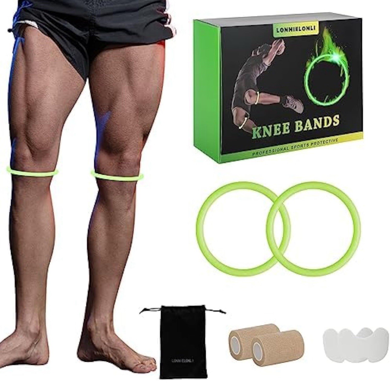 Patella Tendon Support Strap, Revolutionary Patellar Ring Knee Stabilizer wit…