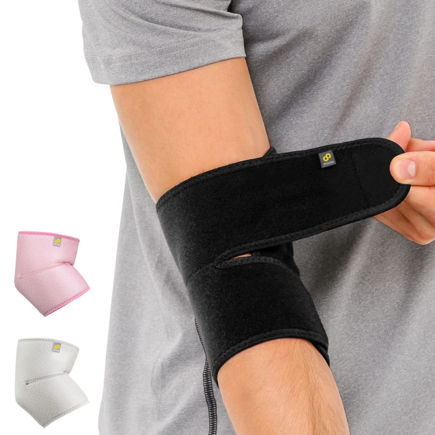 Codera ajustable Comforband: soporte específico para el codo de tenista